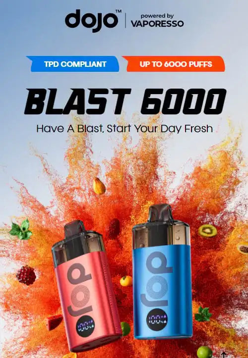 VAPORESSO DOJO BLAST 6000 PUFF DISPOSABLE POD KIT