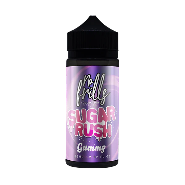 NO FRILLS 80ML SHORT FILL E-LIQUID IN 80/20