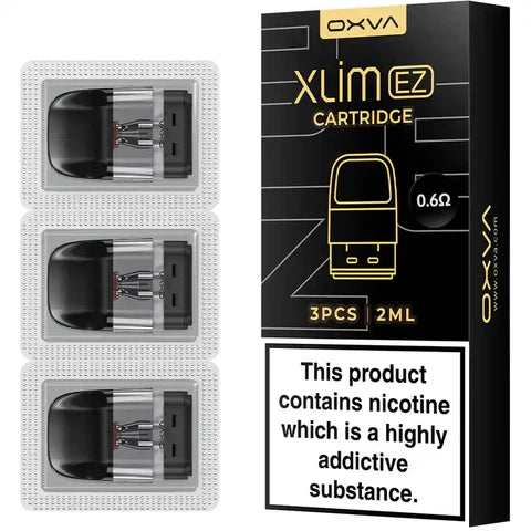 OXVA XLIM EZ REPLACEMENT PODS ' NEW TOP FILL' CHOSE 3 FOR £10.99