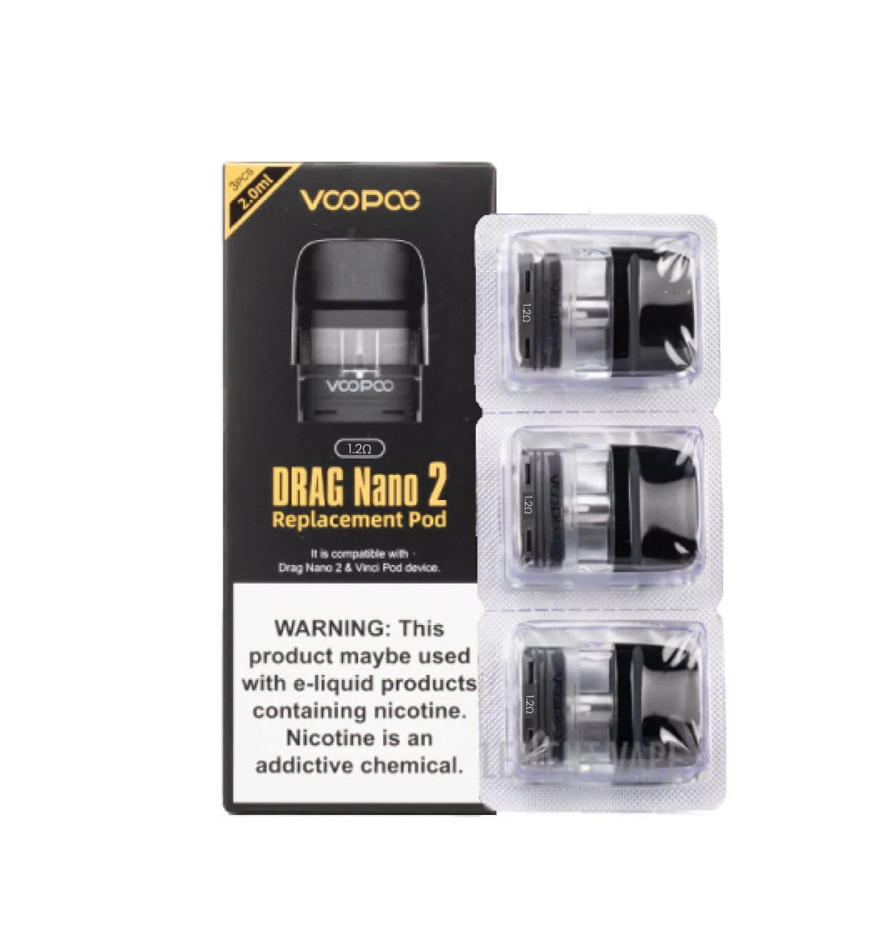 VOOPOO DRAG NANO 2 REPLACEMENT PODS