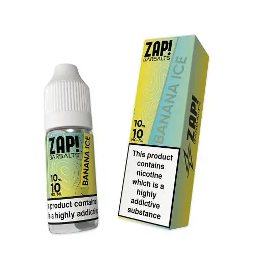 ZAP E LIQUIDS 10ML BAR NIC SALTS