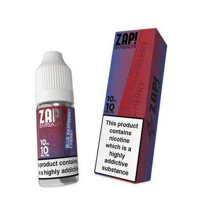 ZAP E LIQUIDS 10ML BAR NIC SALTS