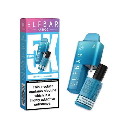 ELF BAR AF5000 DISPOSABLE VAPE UP TO 5000 PUFFS TPD COMPLIANT