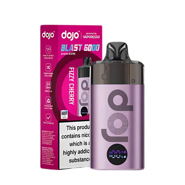 VAPORESSO DOJO BLAST 6000 PUFF DISPOSABLE POD KIT UK LEGAL