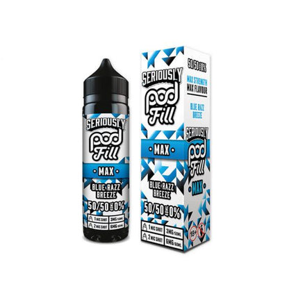 DOOZY VAPE POD FILL MAX 40ML 50/50 E LIQUID SHORTFILL