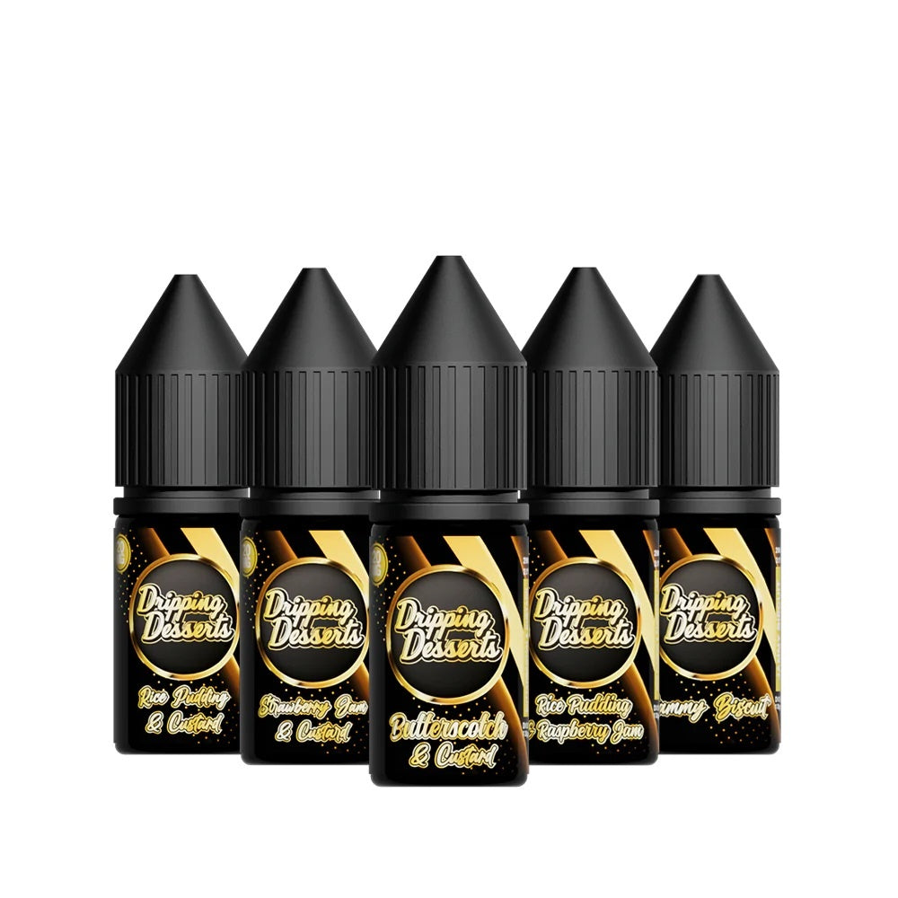 DRIPPING DESSERTS 10ML NIC SALT E-LIQUID