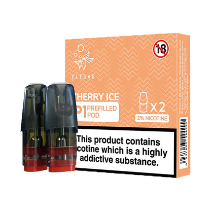 ELF BAR MATE PRE FILLED PODS 20MG NIC SALT E LIQUID