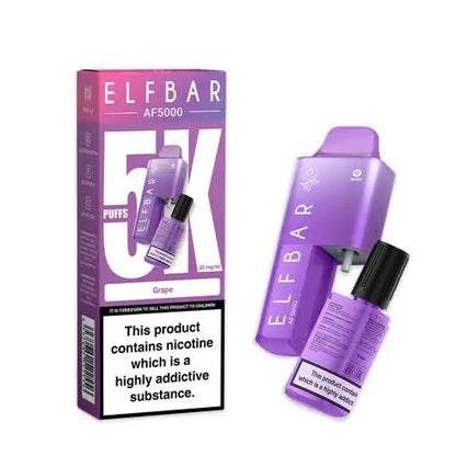 ELF BAR AF5000 DISPOSABLE VAPE UP TO 5000 PUFFS TPD COMPLIANT