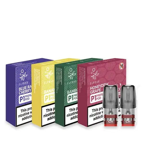 ELF BAR MATE PRE FILLED PODS 20MG NIC SALT E LIQUID