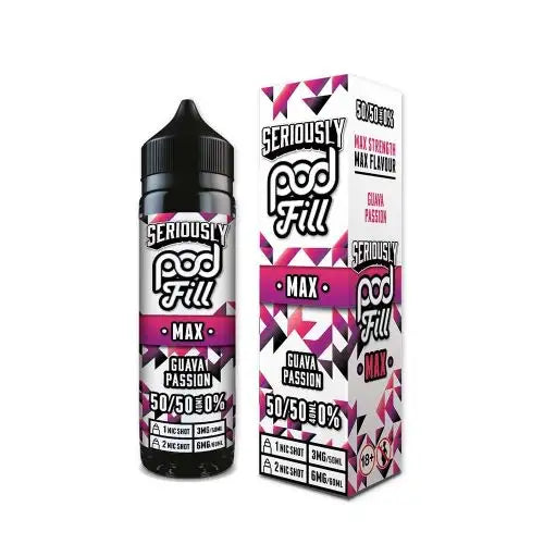 DOOZY VAPE POD FILL MAX 40ML 50/50 E LIQUID SHORTFILL