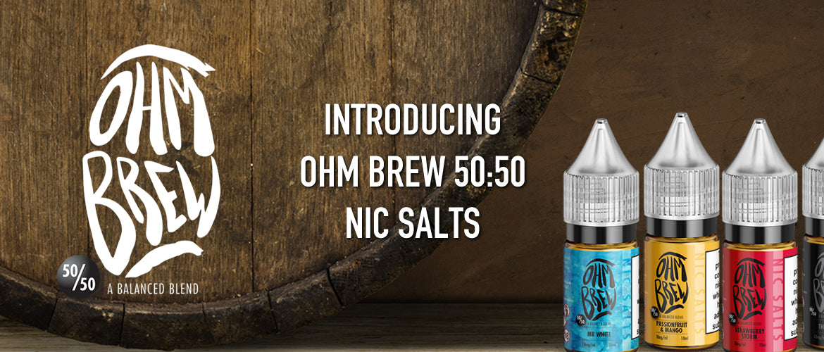 OHM BREW BALANCED BLENDS 10ML NIC SALTS