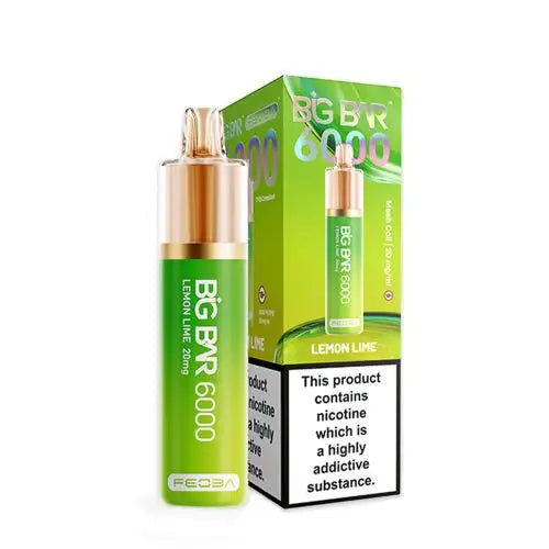 FEOBA BIG BAR - TPD 6000  PUFF UK LEGAL DISPOSABLE