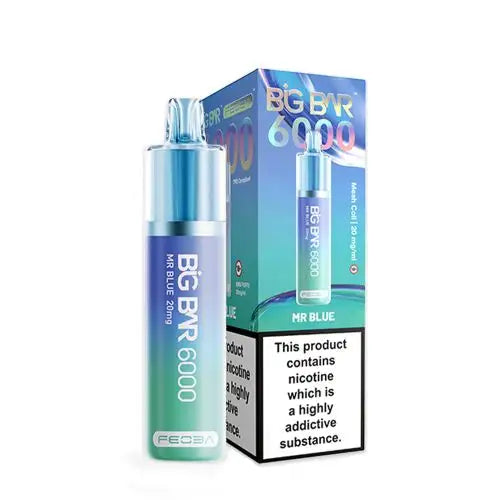 FEOBA BIG BAR - TPD 6000  PUFF UK LEGAL DISPOSABLE