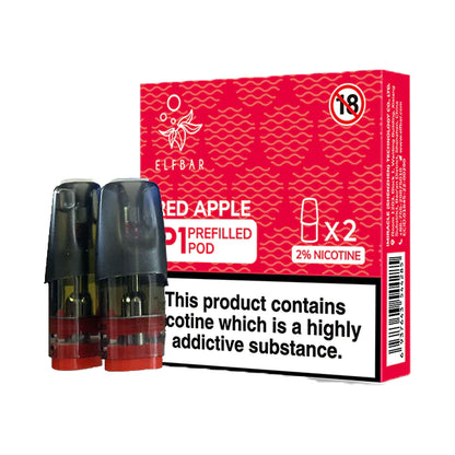 ELF BAR MATE PRE FILLED PODS 20MG NIC SALT E LIQUID