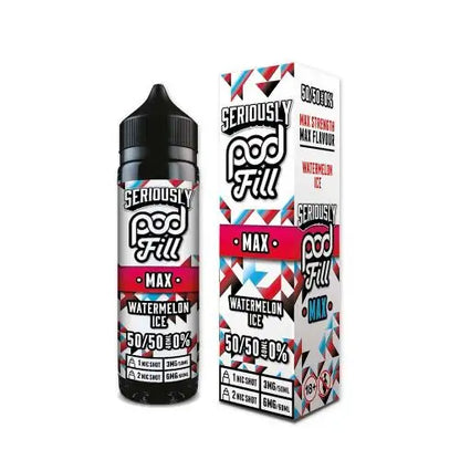 DOOZY VAPE POD FILL MAX 40ML 50/50 E LIQUID SHORTFILL